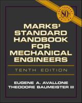 Marks' Standard Handbook for Mechanical Engineers 0070049971 Book Cover