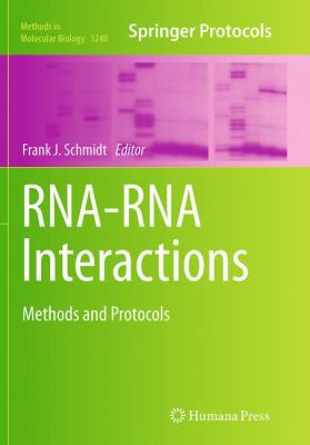 Rna-RNA Interactions: Methods and Protocols 1493941615 Book Cover