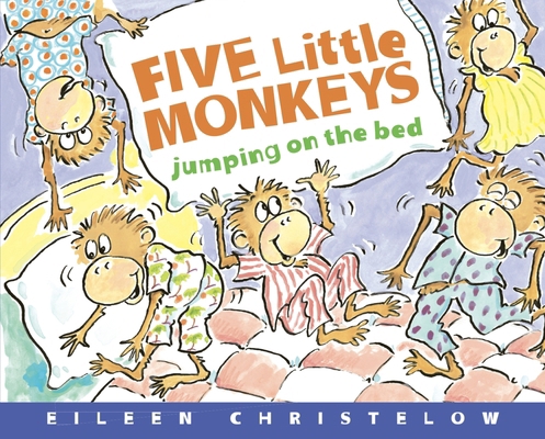 Five Little Monkeys Jumping on the Bed Deluxe E... 0544283295 Book Cover