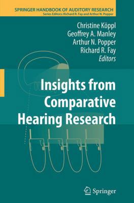 Insights from Comparative Hearing Research 1493951726 Book Cover