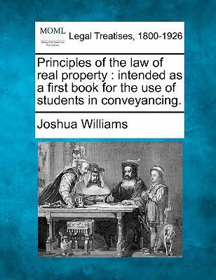 Principles of the Law of Real Property: Intende... 124009146X Book Cover
