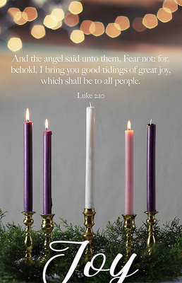 Advent Bulletin: Joy (Package of 100): Luke 2:1... 1087765110 Book Cover