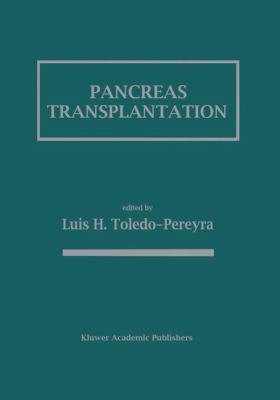 Pancreas Transplantation 0898383692 Book Cover