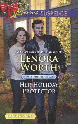 Her Holiday Protector [Large Print] 0373677073 Book Cover
