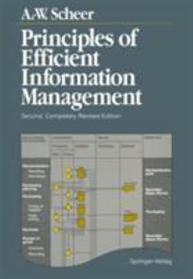 Principles of Efficient Information Management 3540541063 Book Cover