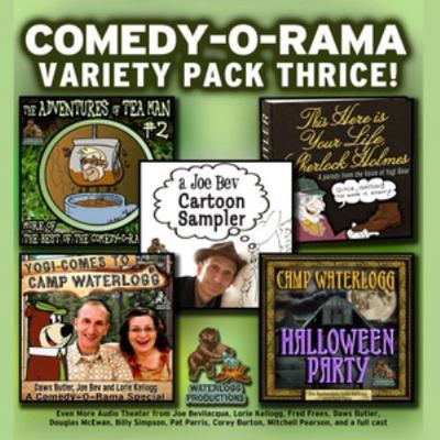 Comedy-O-Rama Variety Pack Thrice 144176772X Book Cover