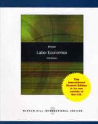 Labor Economics 0071270272 Book Cover