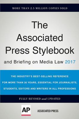 The Associated Press Stylebook 2017: And Briefi... 0465093043 Book Cover
