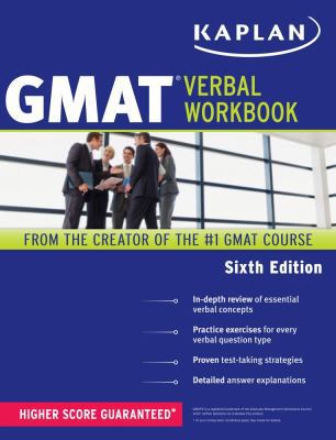 Kaplan GMAT Verbal Workbook 1419550438 Book Cover