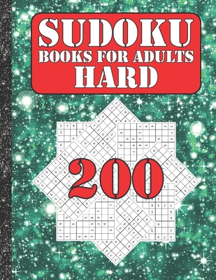 Sudoku books for adults hard: 200 Sudokus from ... B086Y6HGJ3 Book Cover