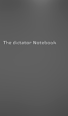 The dictator Creative journal blank notebook: T... 1714283836 Book Cover