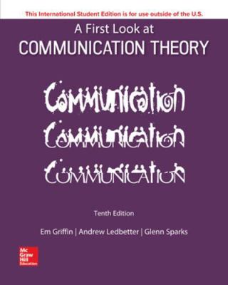 A First Look at Communication Theory 10th Edition 1260091562 Book Cover