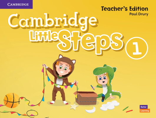 Cambridge Little Steps Level 1 Teacher's Edition 1108736653 Book Cover