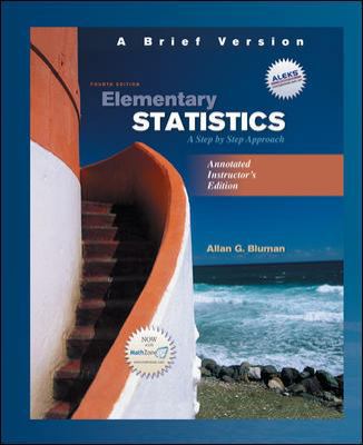 Elementary Statistics: A Brief Version 007328341X Book Cover