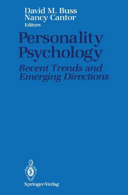 Personality Pschology: Recent Trends & Emerging... 0387969934 Book Cover