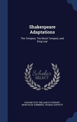 Shakespeare Adaptations: The Tempest, The Mock ... 1340203995 Book Cover