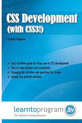 CSS Development (with CSS3) 0988842998 Book Cover