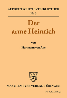 Der arme Heinrich [German] 311050071X Book Cover