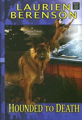 Hounded to Death [Large Print] 1602850909 Book Cover