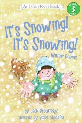 It's Snowing!: Winter Poems 0060537167 Book Cover