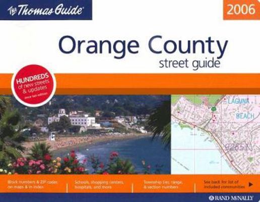 Thomas Guide 2006 Orange County 052885495X Book Cover