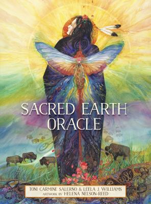 SACRED EARTH ORACLE CARDS (45 cards & guidebook...            Book Cover