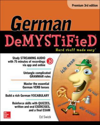 German Demystified, Premium 3rd Edition 1259836371 Book Cover