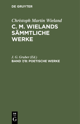 Poetische Werke [German] 3112412338 Book Cover