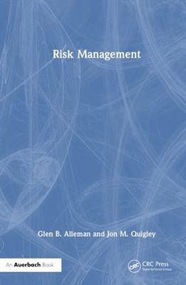 Risk Management 1032543213 Book Cover
