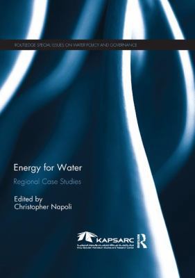 Energy For Water: Regional Case Studies 0367234084 Book Cover