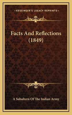 Facts And Reflections (1849) 116535361X Book Cover