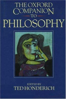 The Oxford Companion to Philosophy B000H627CQ Book Cover