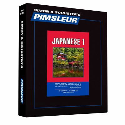 Pimsleur Japanese Level 1 CD, 1: Learn to Speak... 0743523539 Book Cover