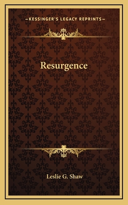 Resurgence 1168771293 Book Cover
