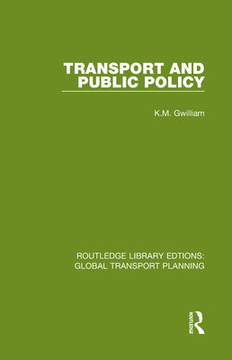 Transport and Public Policy 0367740575 Book Cover