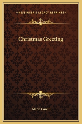 Christmas Greeting 1169326447 Book Cover