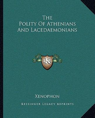 The Polity Of Athenians And Lacedaemonians 1162680458 Book Cover