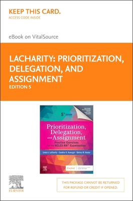 Prioritization, Delegation, and Assignment - El... 0323683193 Book Cover