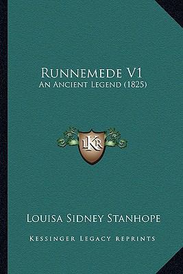 Runnemede V1: An Ancient Legend (1825) 1164110470 Book Cover