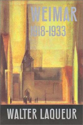 Weimar 1918-1933 1842120271 Book Cover