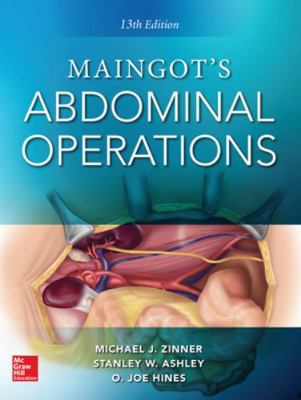 Maingot's Abdominal Operations, 13th Edition 0071843078 Book Cover