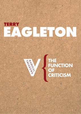 The Function of Criticism 1844670554 Book Cover