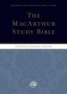 ESV MacArthur Study Bible (Indexed) 1433564785 Book Cover