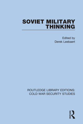 Soviet Military Thinking 036761202X Book Cover