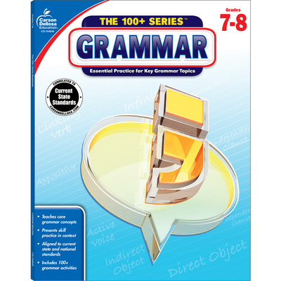 Grammar, Grades 7 - 8: Volume 11 1483815587 Book Cover