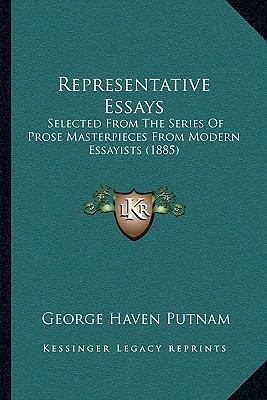 Representative Essays: Selected from the Series... 1164936360 Book Cover