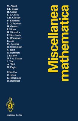 Miscellanea Mathematica 3642767117 Book Cover