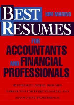 Best Resumes for Accountants and Financial Prof... 0471595438 Book Cover