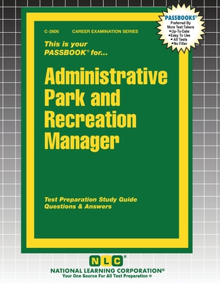 Administrative Park and Recreation Manager 1799326063 Book Cover