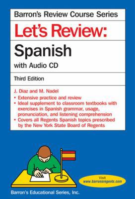 Let's Review Spanish with Audio CD [With CD (Au... 0764196014 Book Cover